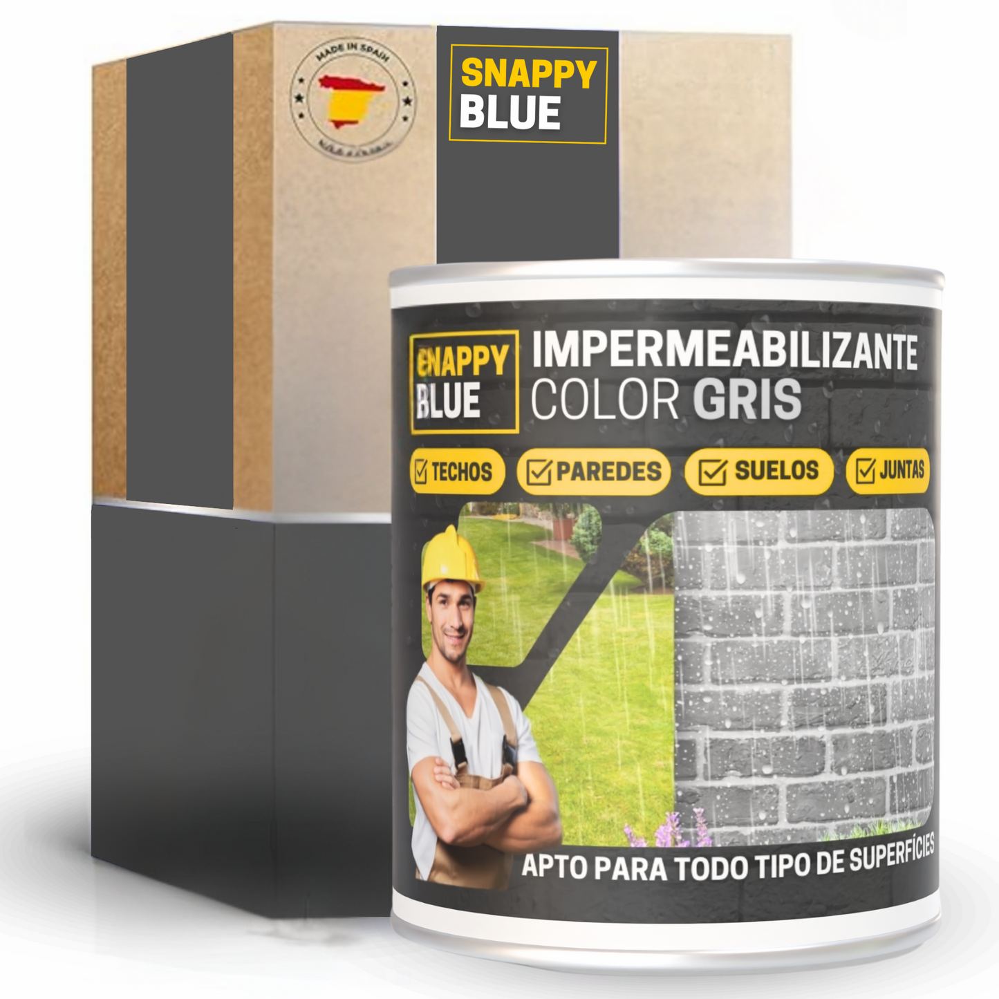 Revestimento Selante Impermeabilizante | SnappyBlue®️